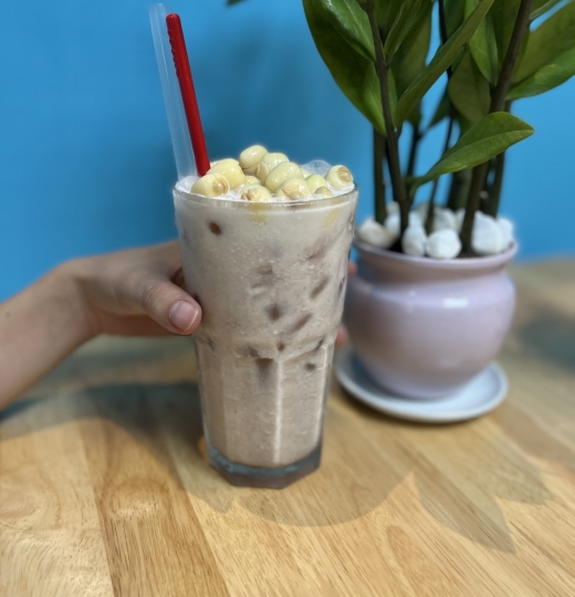 Trà sữa đậu đỏ sen vàng