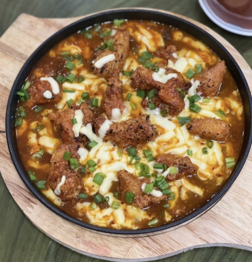 Gà phô mai tan chảy