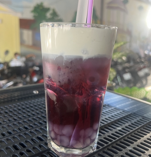 Lục trà hoa đậu biếc